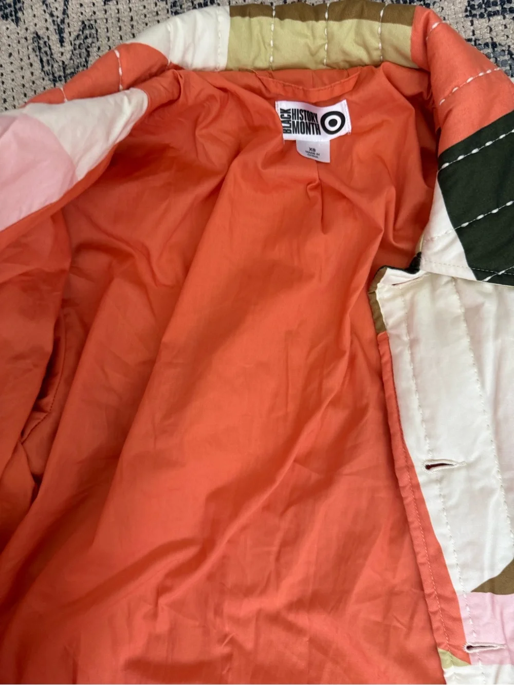 Target Black History Month Gee’s Bend Inspired Quilted Patchwork Jacket
